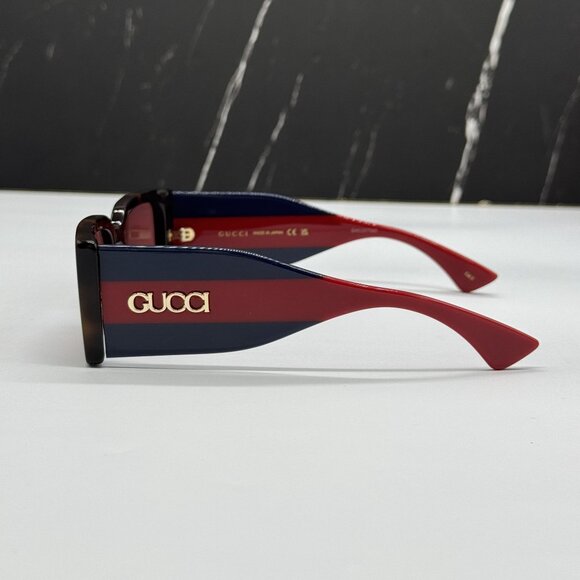 NEW GUCCI GG1860S 002 HAVANA BLUE RED UNISEX SUNGLASSES GUCCI main image 9